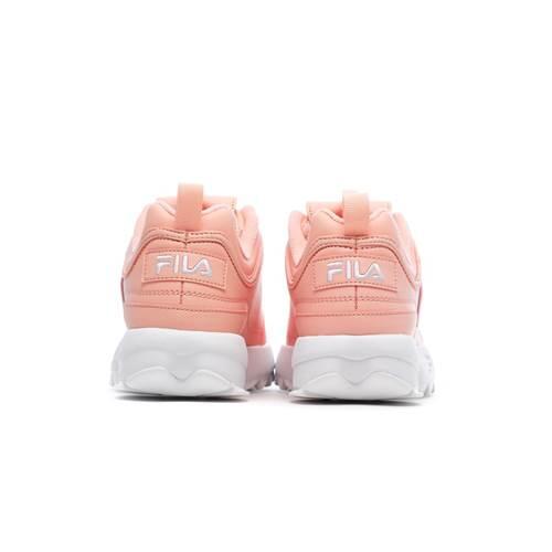 Zapatillas Sneakers Mujer Fila Disruptor rosa blanco