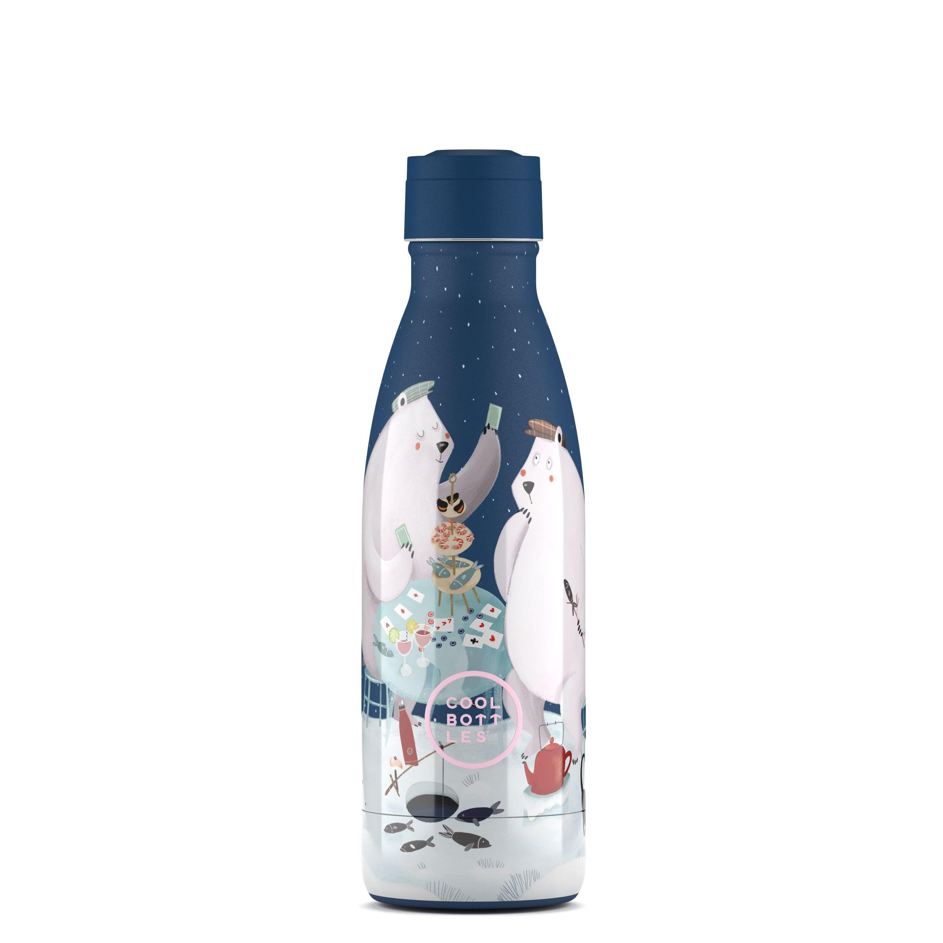 Botella Térmica para niños Cool Bottles. Con envío gratis. Polar Bears 350ml 2/5