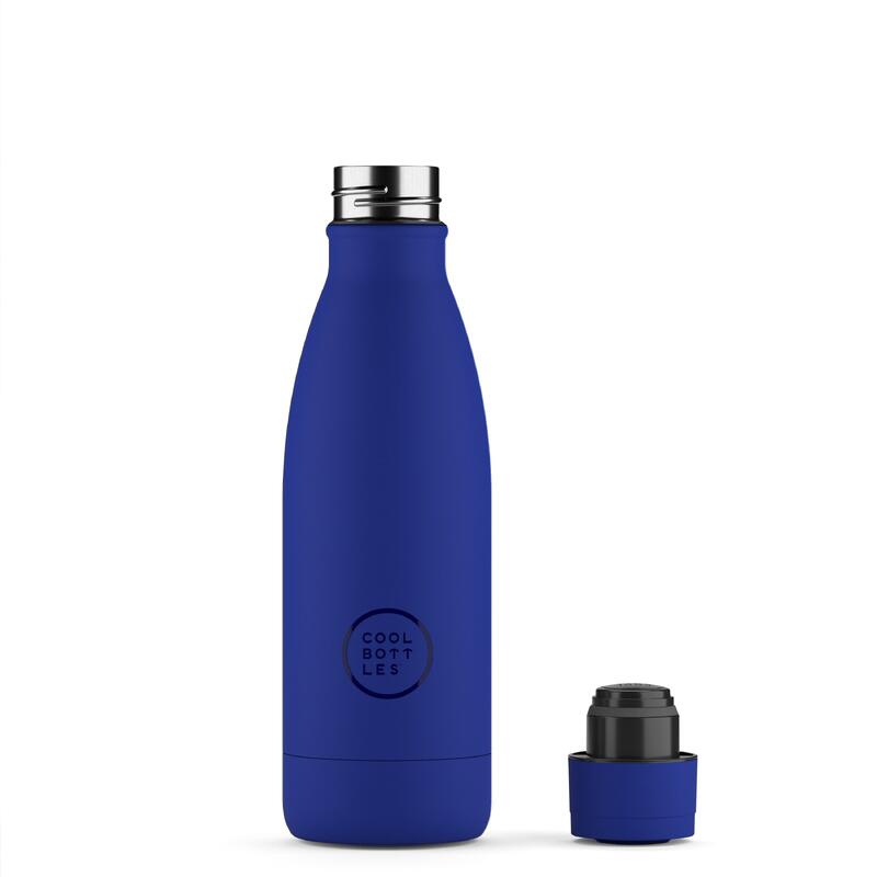 Botella Térmica Acero Inox. Cool Bottles. Con envío gratis. Vivid Blue 350ml