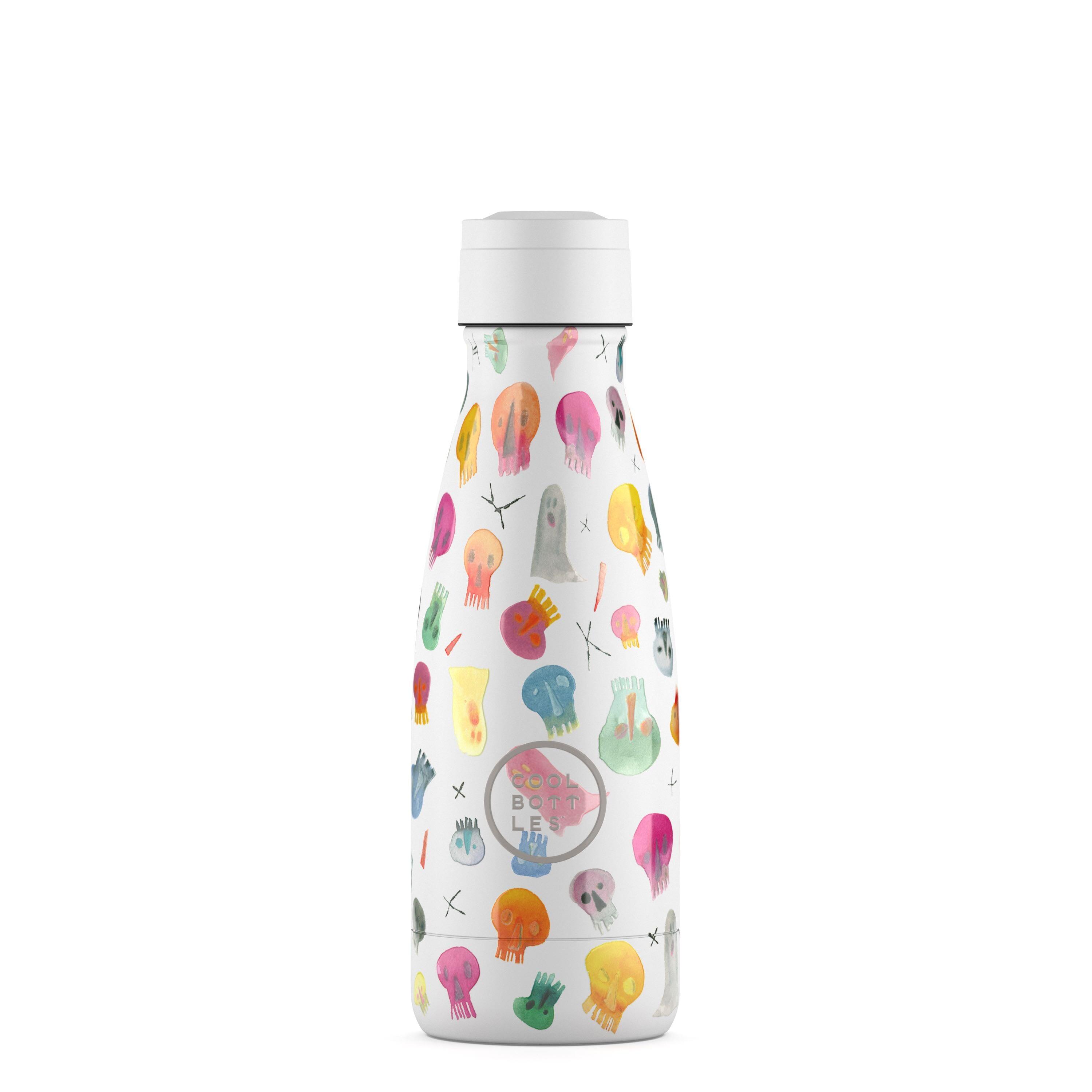 Botella Térmica para niños Cool Bottles. Con envío gratis. Crazy Skulls 260ml 2/4