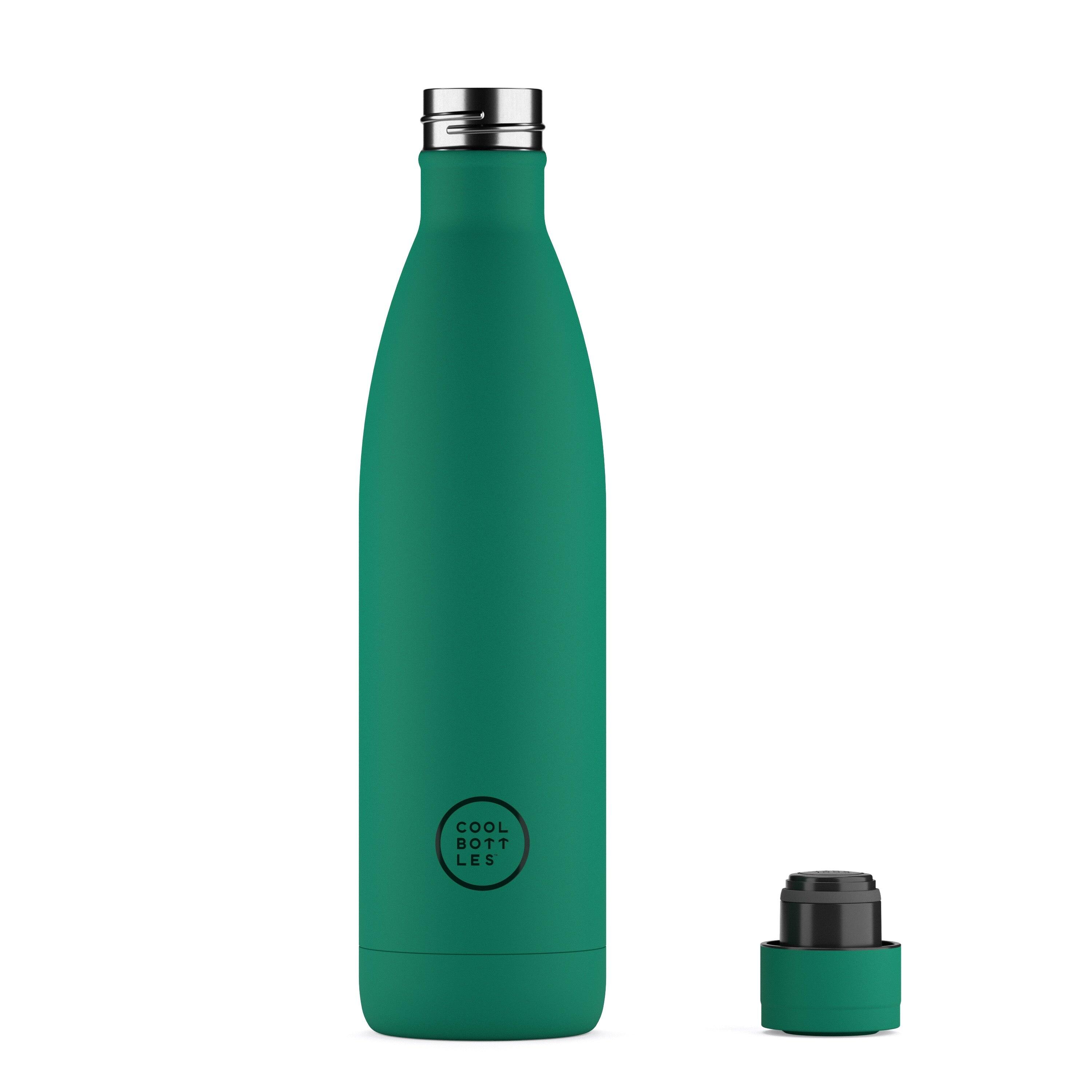 Botella Térmica Acero Inox. Cool Bottles. Con envío gratis. Vivid Quetzal 750ml 2/4