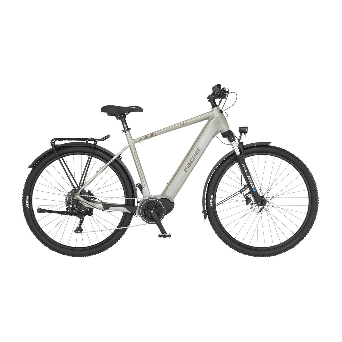 FISCHER BIKE FISCHER All Terrain E-Bike Terra 4.0i - grau, RH 55 cm, 29 Zoll, 630 Wh