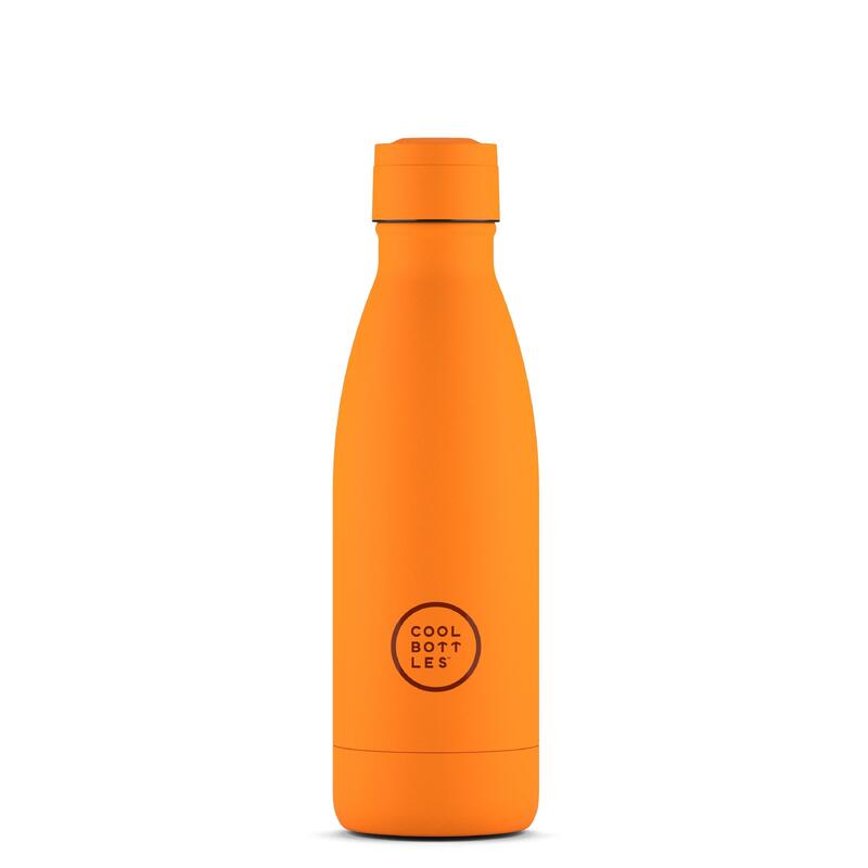 Botella Térmica Acero Inox. Cool Bottles. Con envío gratis. Vivid Orange 350ml