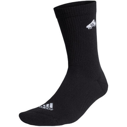 Chaussettes adidas mi-mollet noires, 1 paire