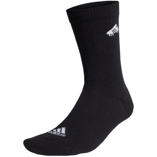 Chaussettes adidas mi-mollet noires, 1 paire