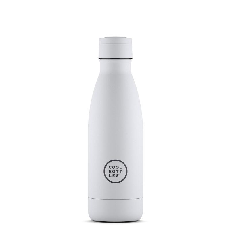 Botella Térmica Acero Inox. Cool Bottles. Con envío gratis. Mono White 350ml