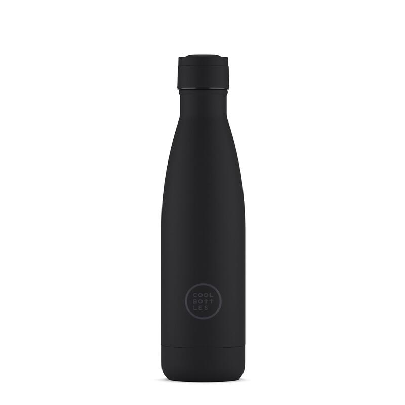 Botella Térmica Acero Inox. Cool Bottles. Con envío gratis. Mono Black 500ml