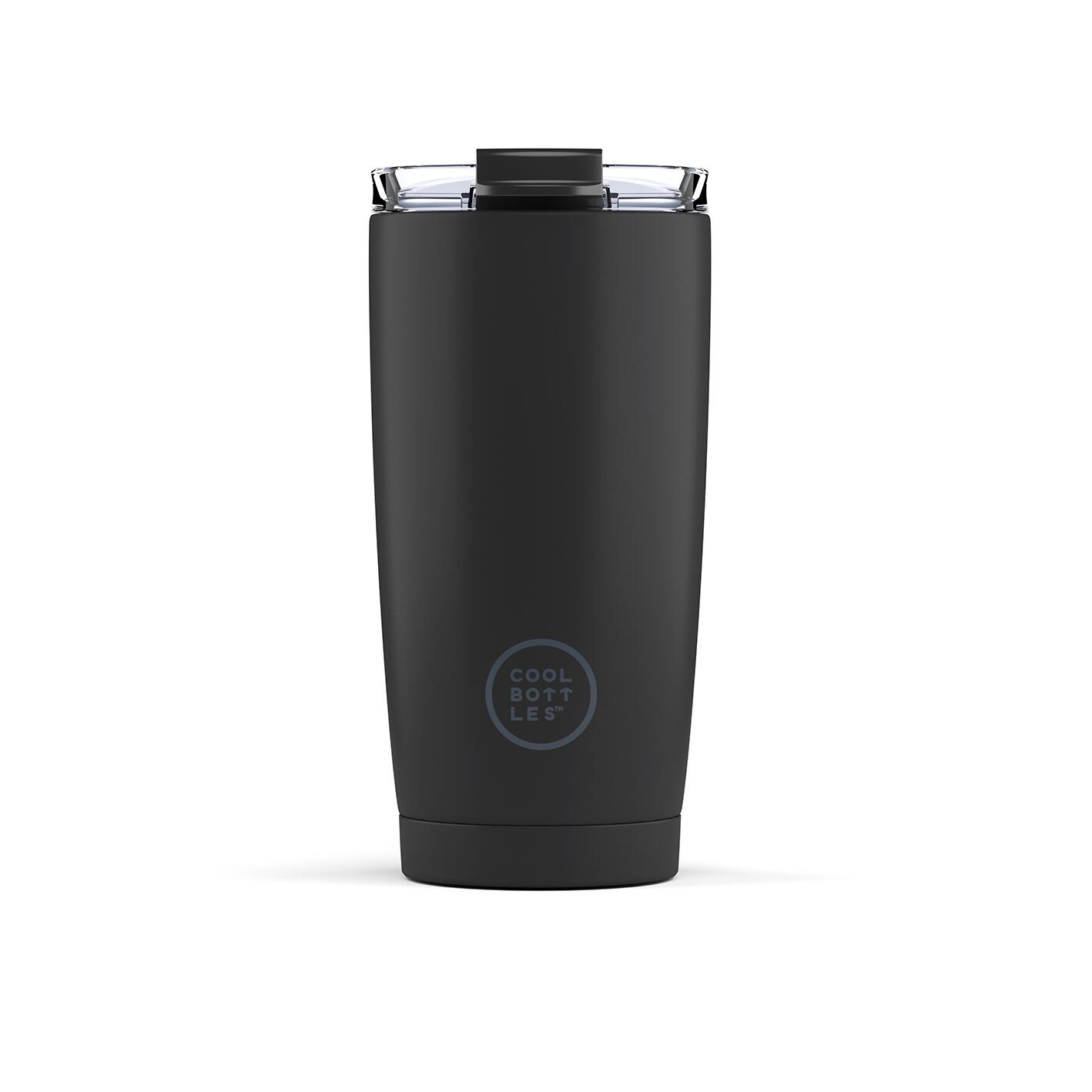 COOL BOTTLES Vaso Térmico de acero Inox. Cool Bottles. Con envío gratis. Mono Black 550ml