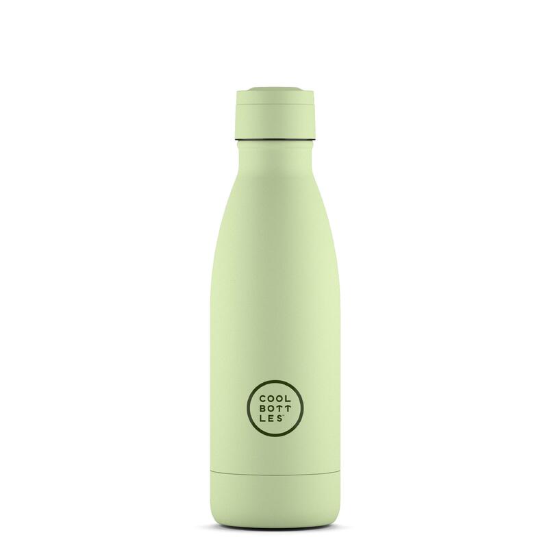 Botella Térmica Acero Inox. Cool Bottles. Con envío gratis. Pastel Green 350ml