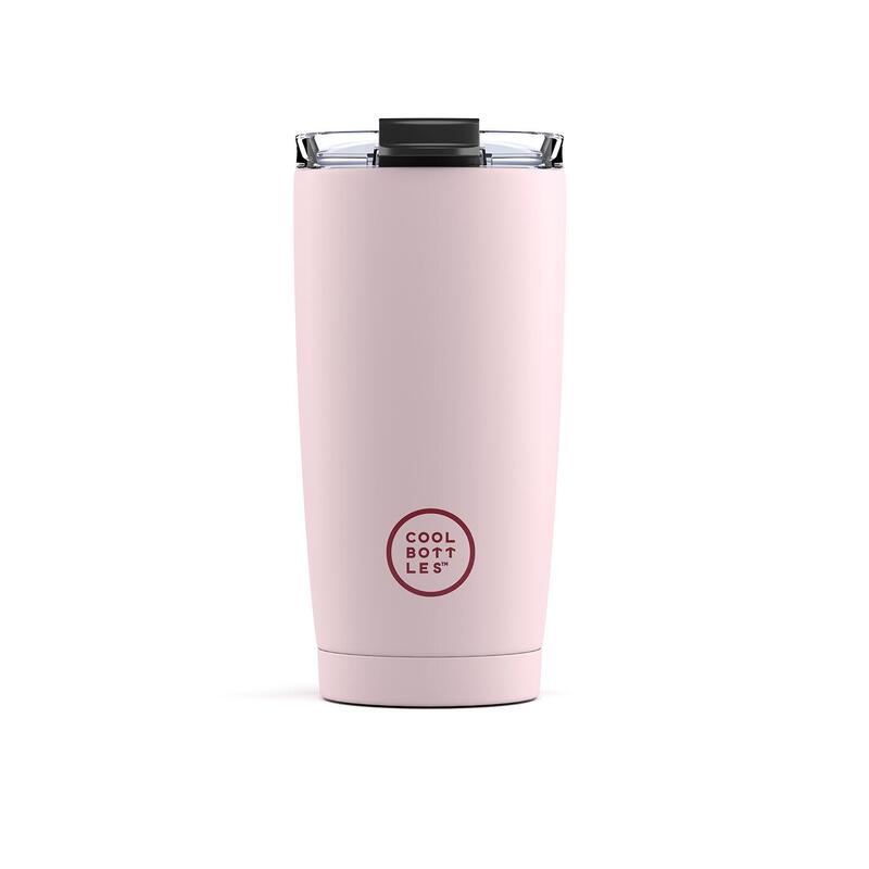 Vaso Térmico de acero Inox. Cool Bottles. Con envío gratis. Pastel Pink 550ml