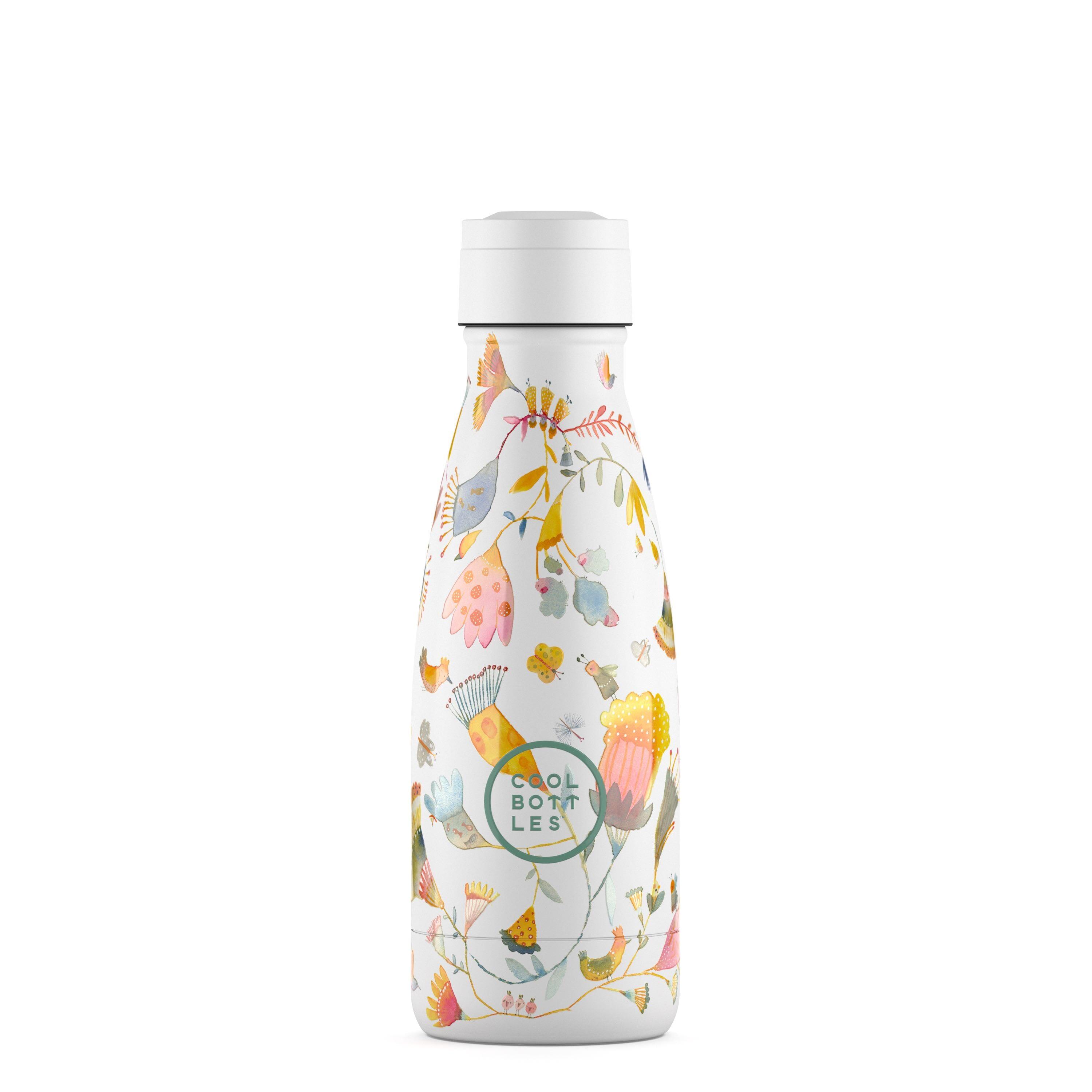 Botella Térmica para niños Cool Bottles. Con envío gratis. Spring Flowers 260ml 2/5
