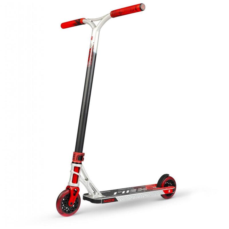 Scooter Freestyle Scooter  MGX Extreme E1  Silber-rot