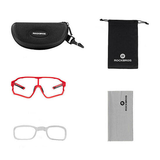 Okulary rowerowe / sportowe fotochrom ROCKBROS UV400 (10139) 2/3