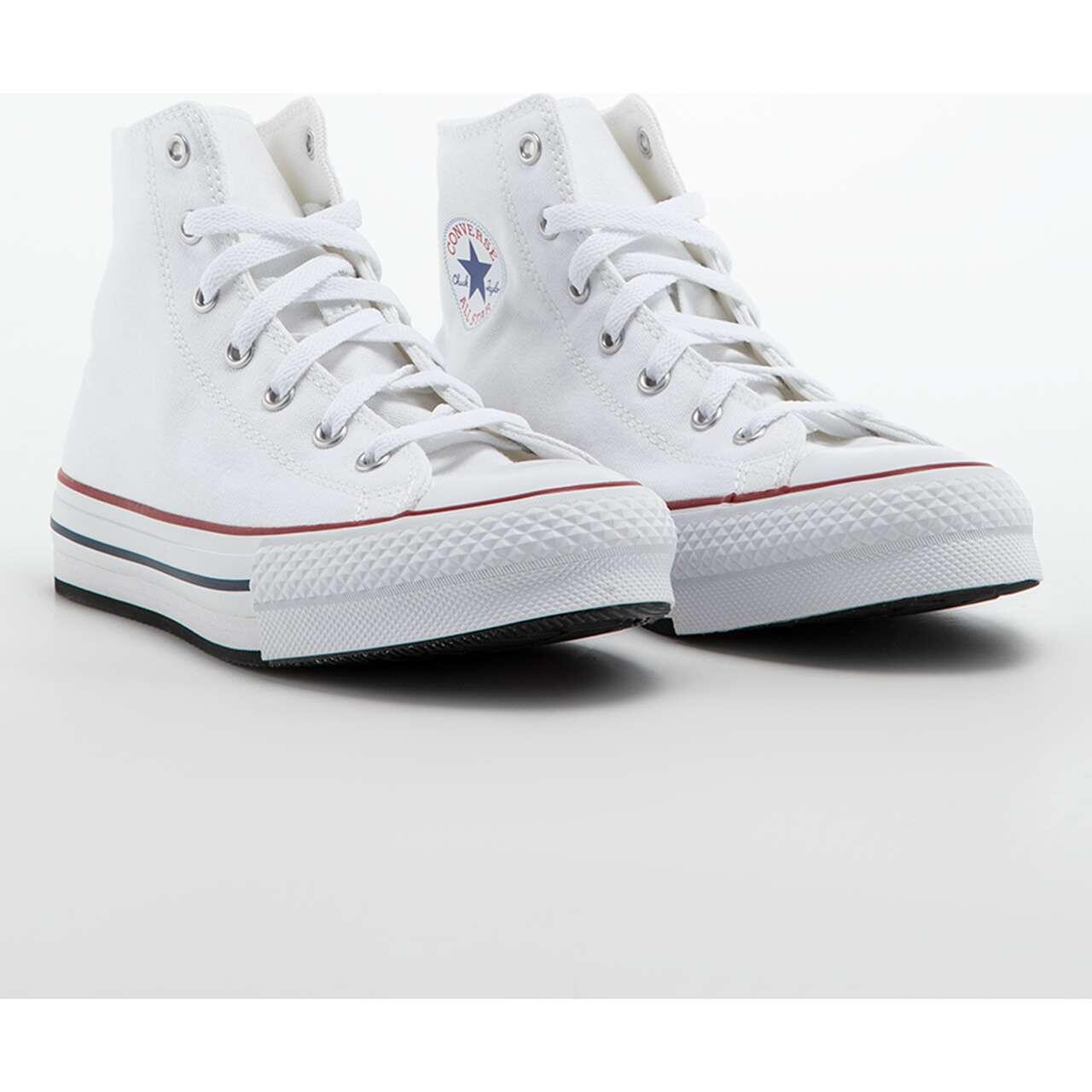 Sneaker Converse Chuck Taylor All Star Lift Platform - Bianche 2/7