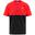 kappa t-shirt da uomo in cotone rosso da fitness .