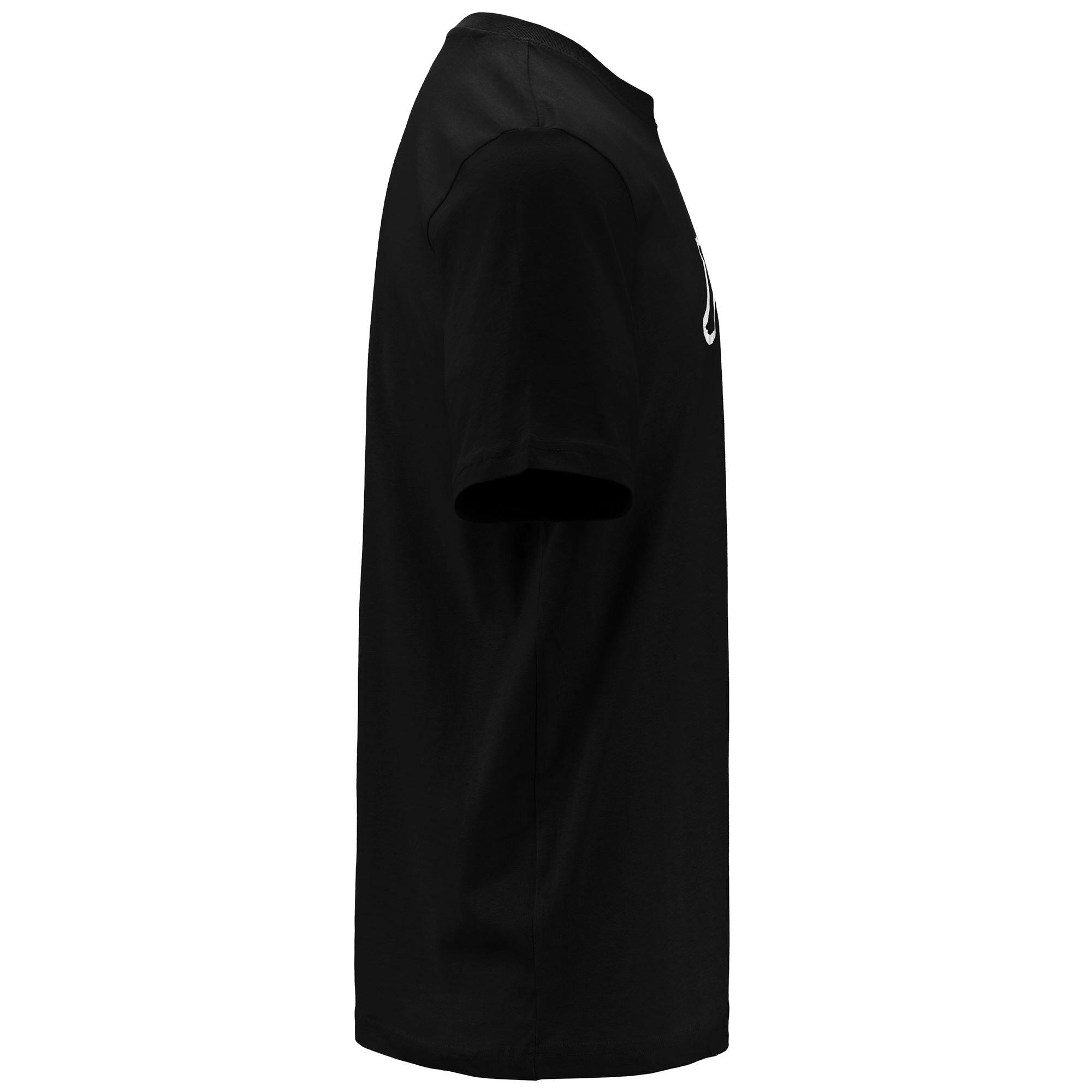 T-shirt manches courtes homme Cromen noir 2/5