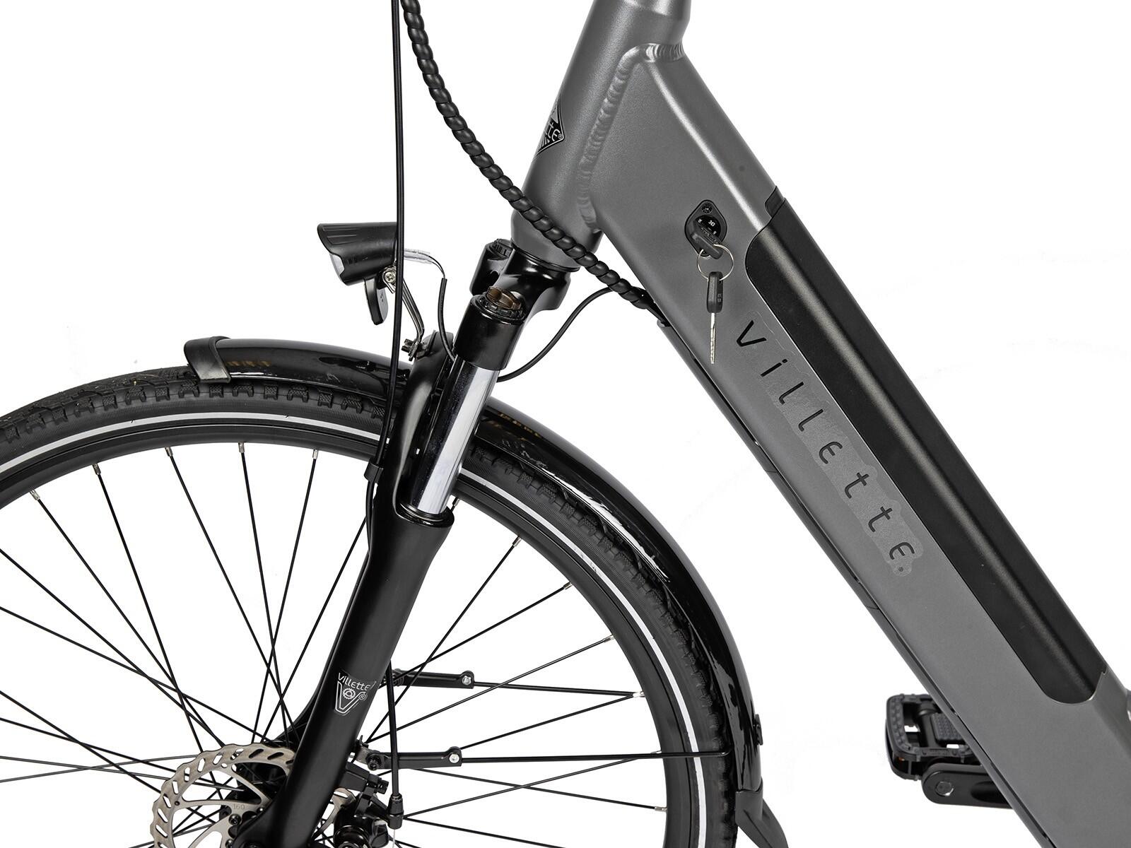 Villette L' Amant Automatic dames e-bike 13Ah 2sp 28 inch Dark Grey 5/5