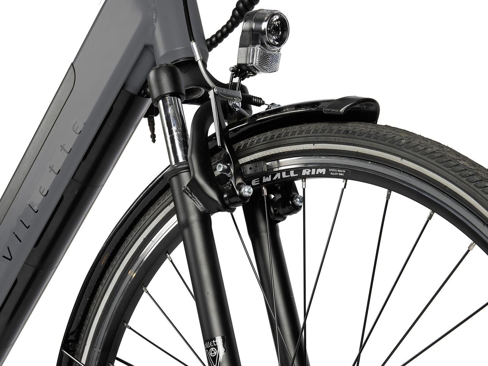 Villette L' Amant Eco 10.4Ah 7sp 28 inch Dark Grey 4/5