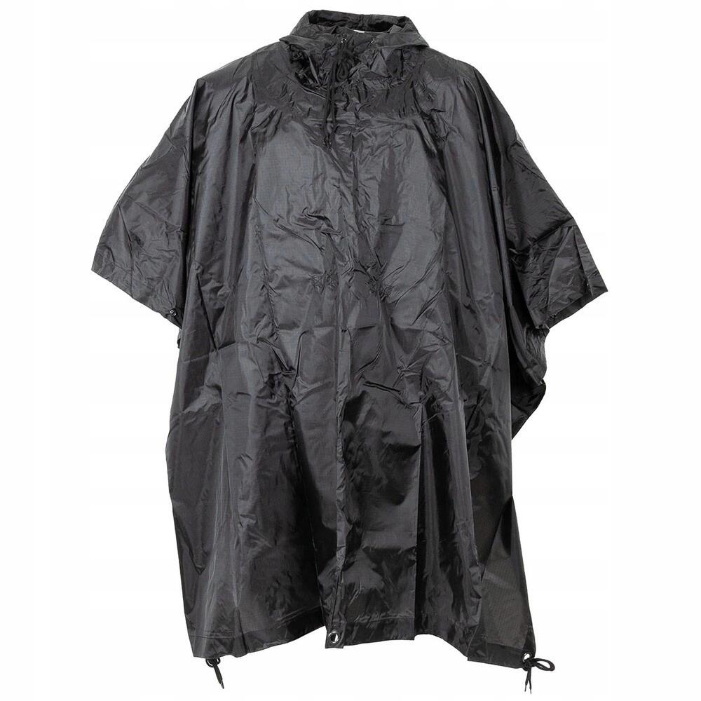 MFH MFH US Poncho Ripstop Black