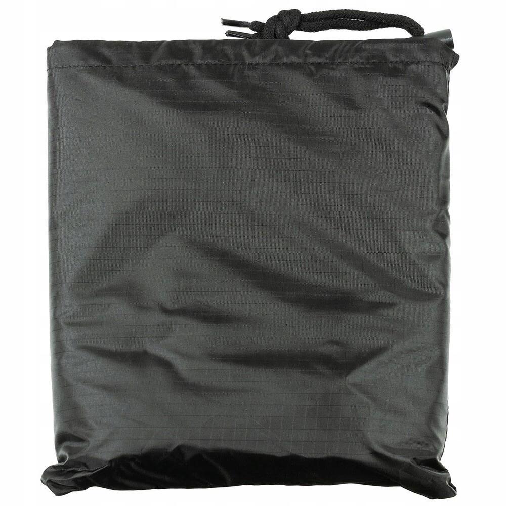 MFH US Poncho Ripstop Black 4/4