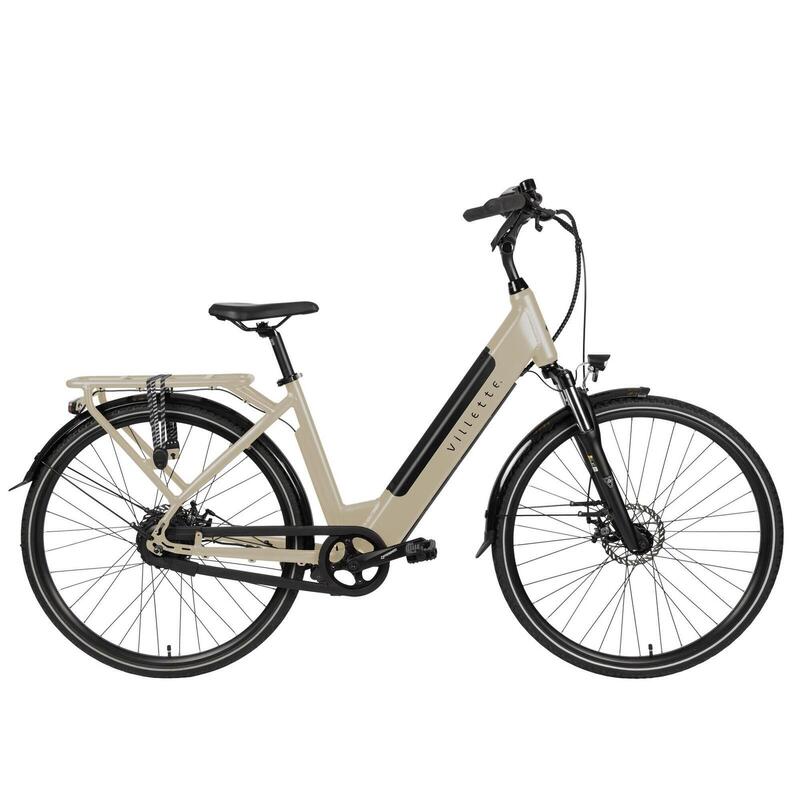 Villette L'Amant Automatique vélo électrique femme 13Ah 2sp 28 pouces Greige