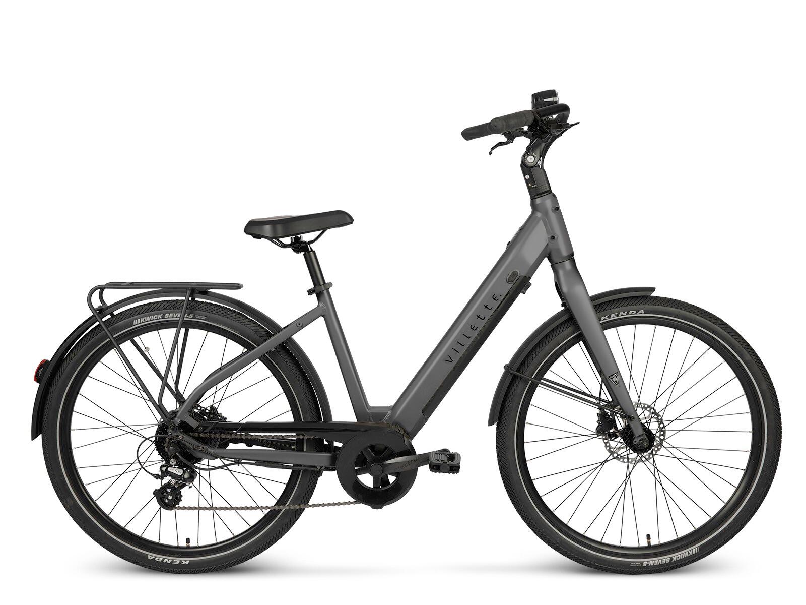 VILLETTE Villette Extreme RM, city-ebike 17.5 Ah 8sp 27.5 inch Dark Grey