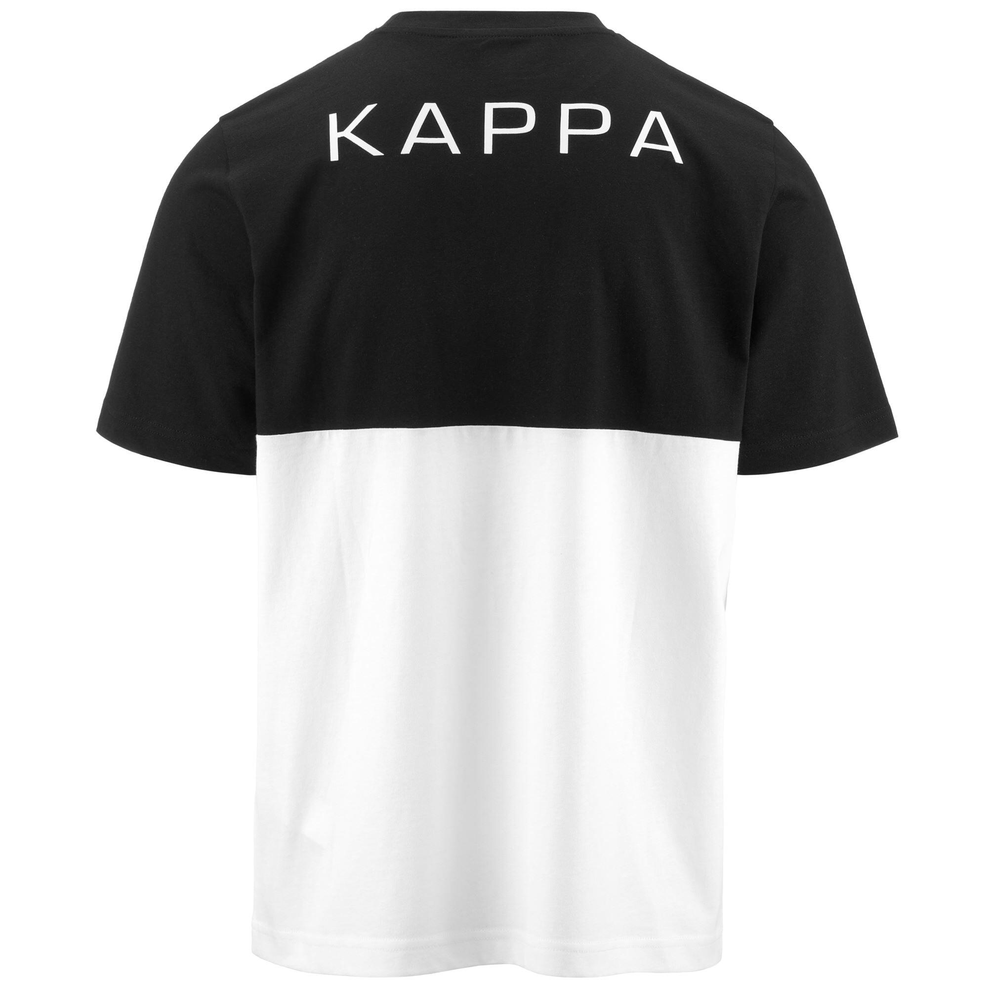 kappa t shirt da uomo in cotone nero da fitness KAPPA Decathlon