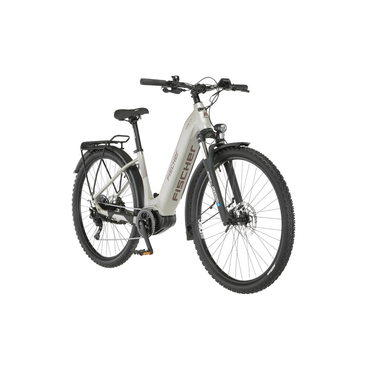 FISCHER BIKE FISCHER All Terrain E-Bike Terra 4.0i - grau, RH 43 cm, 29 Zoll, 630 Wh