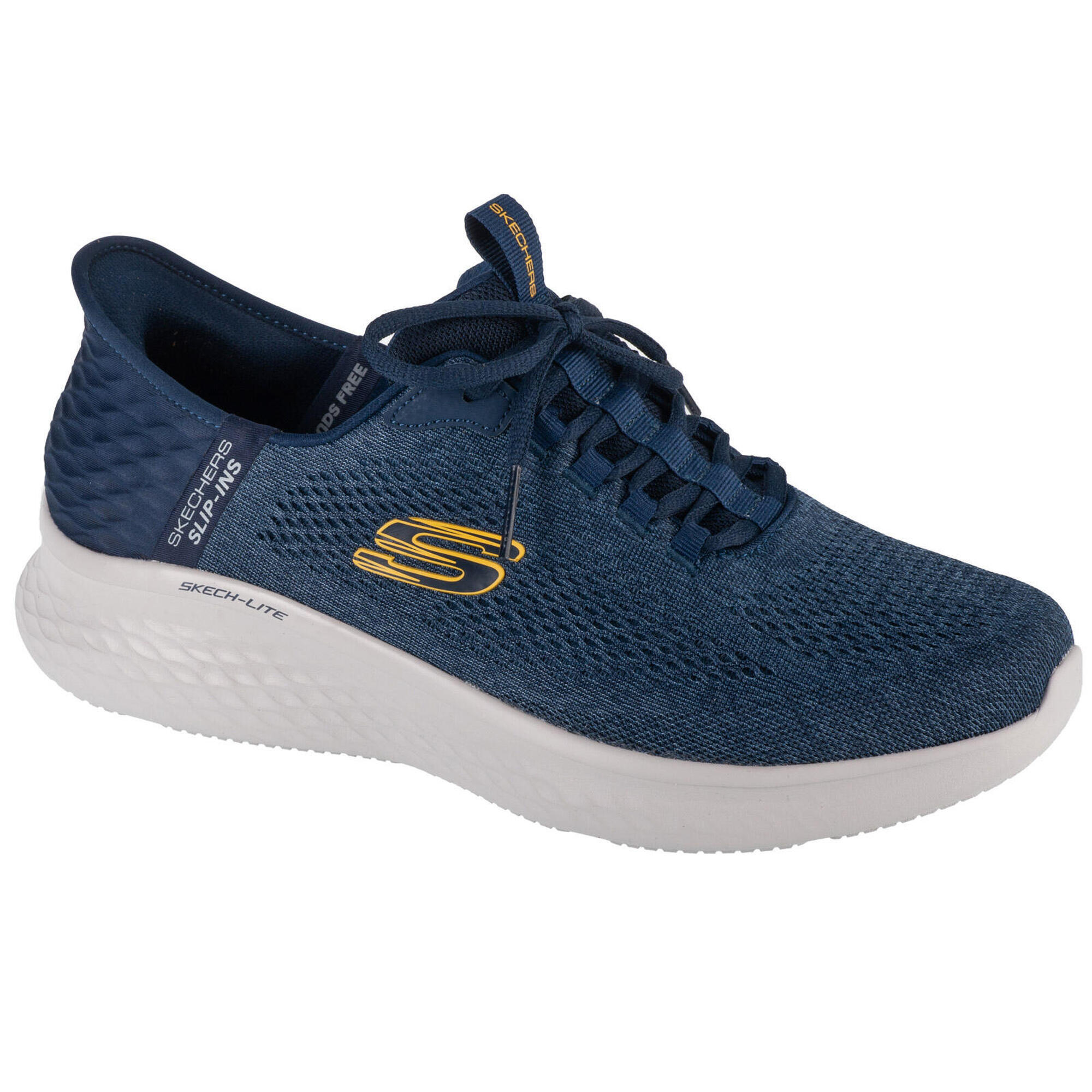 Skechers - Sneakers Pour Hommes Skechers Slip-ins: Skech-lite Pro - Primebase - Baskets - Bleu|jaune - 46 - Decathlon