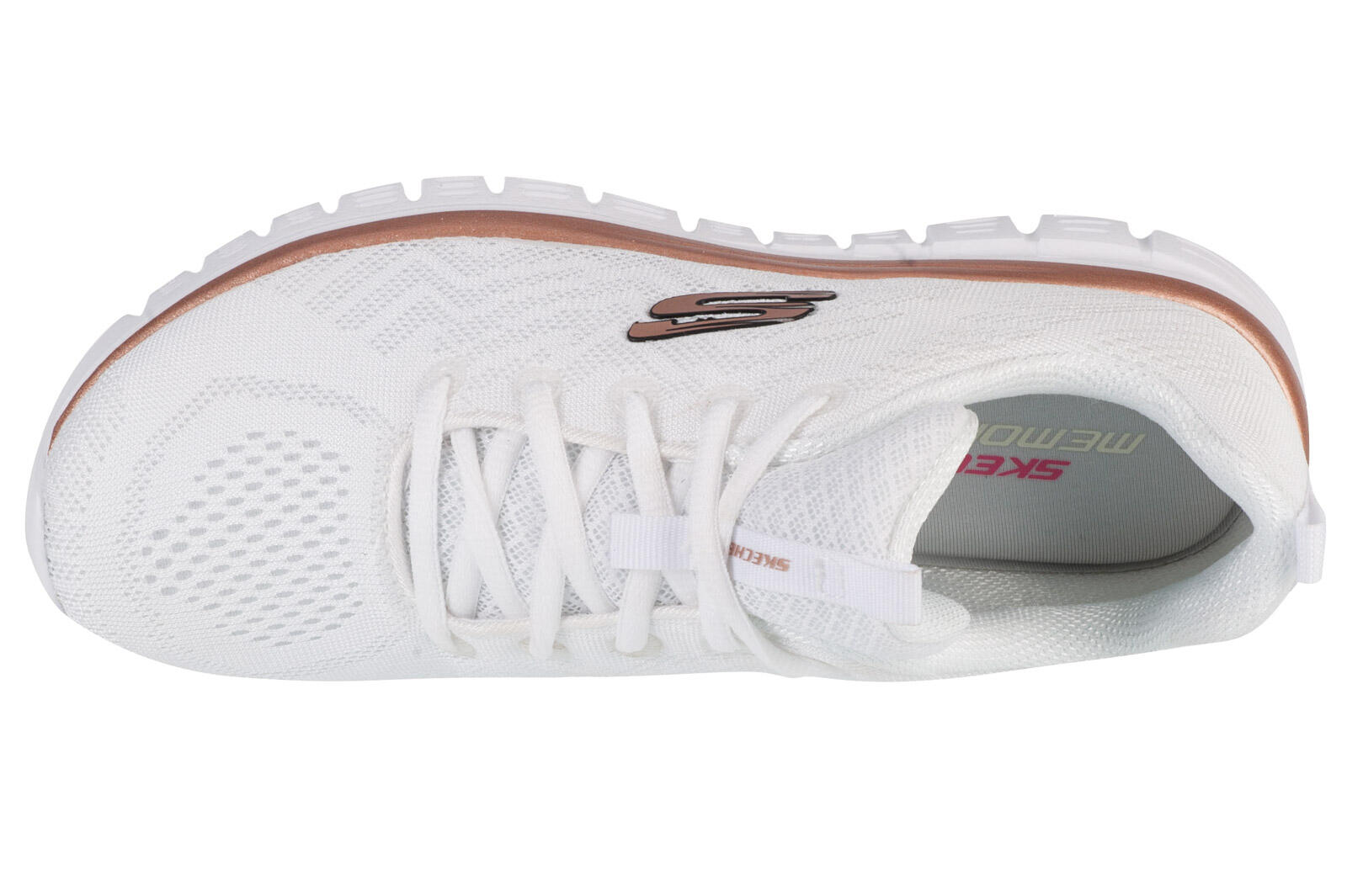 Scarpe da ginnastica Skechers Get Connected, Bianca, Donne 3/5