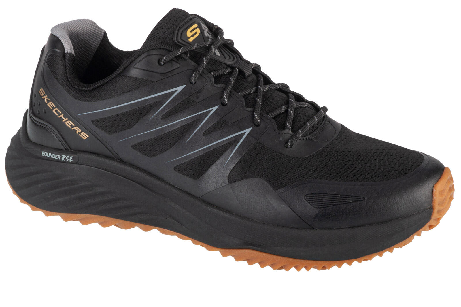 SKECHERS SKECHERS Heren BOUNDER RSE ZONER Sneakers Zwart / Zwart / Goud