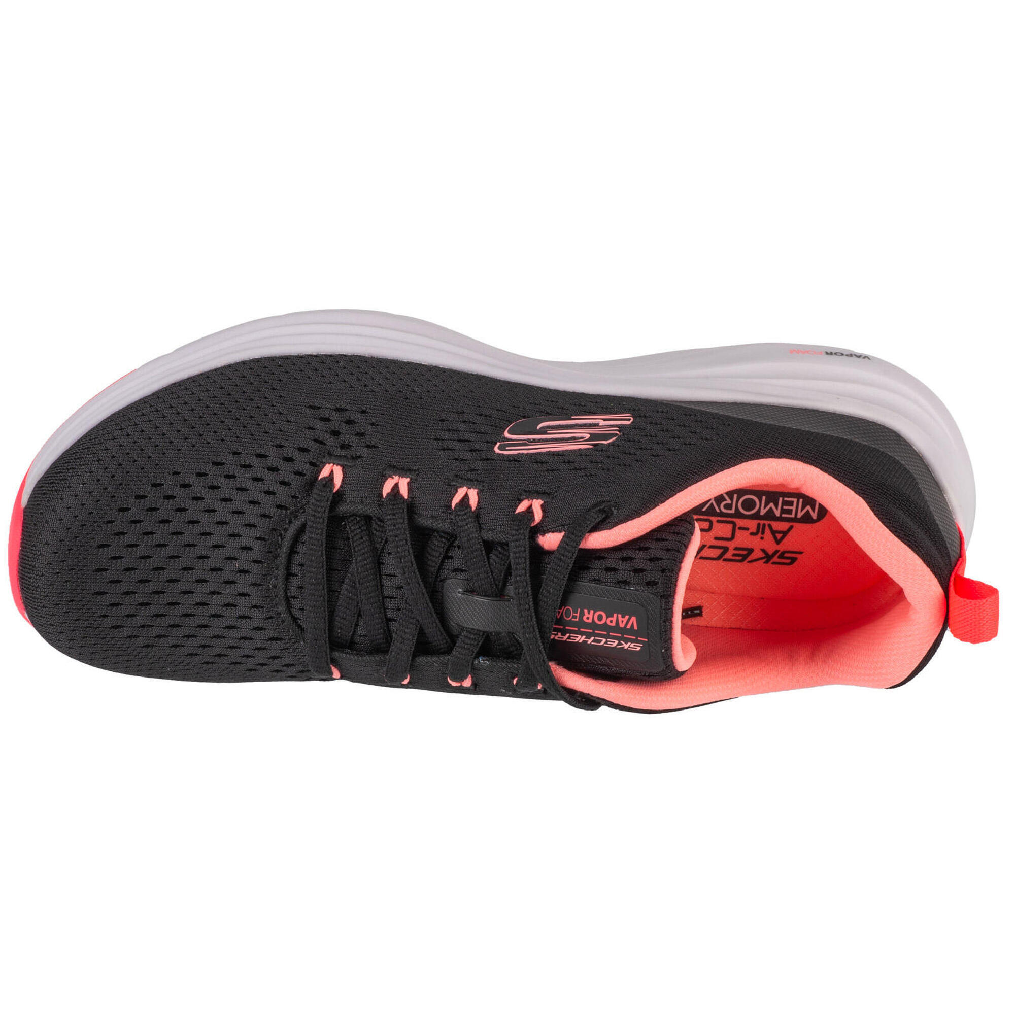 SKECHERS Women's VAPOR FOAM FRESH TREND Sneakers Black / Pink Black / Bright Pink