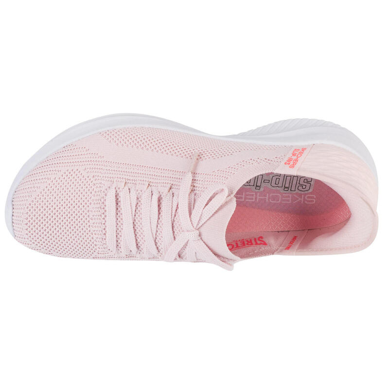 SKECHERS Femme ULTRA FLEX 3.0 BRILLIANT PATH À enfiler Rose Rose clair