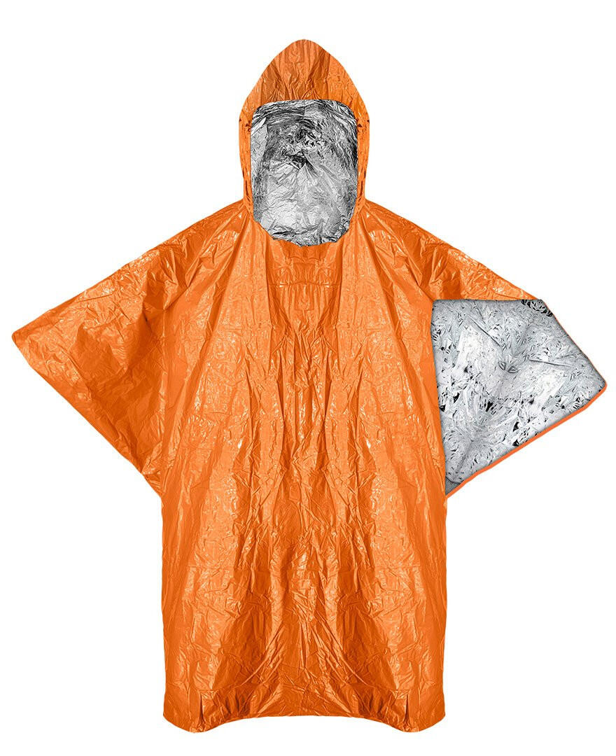 Peleryna poncho termiczne wodoodporne 142 x 96 cm 3/6
