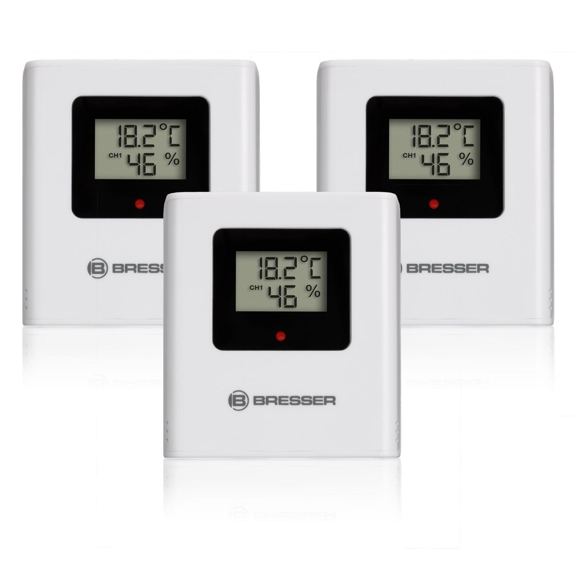 Termoigrometro multifunzionale con 4 risultati di misurazione della temperatura 6/6