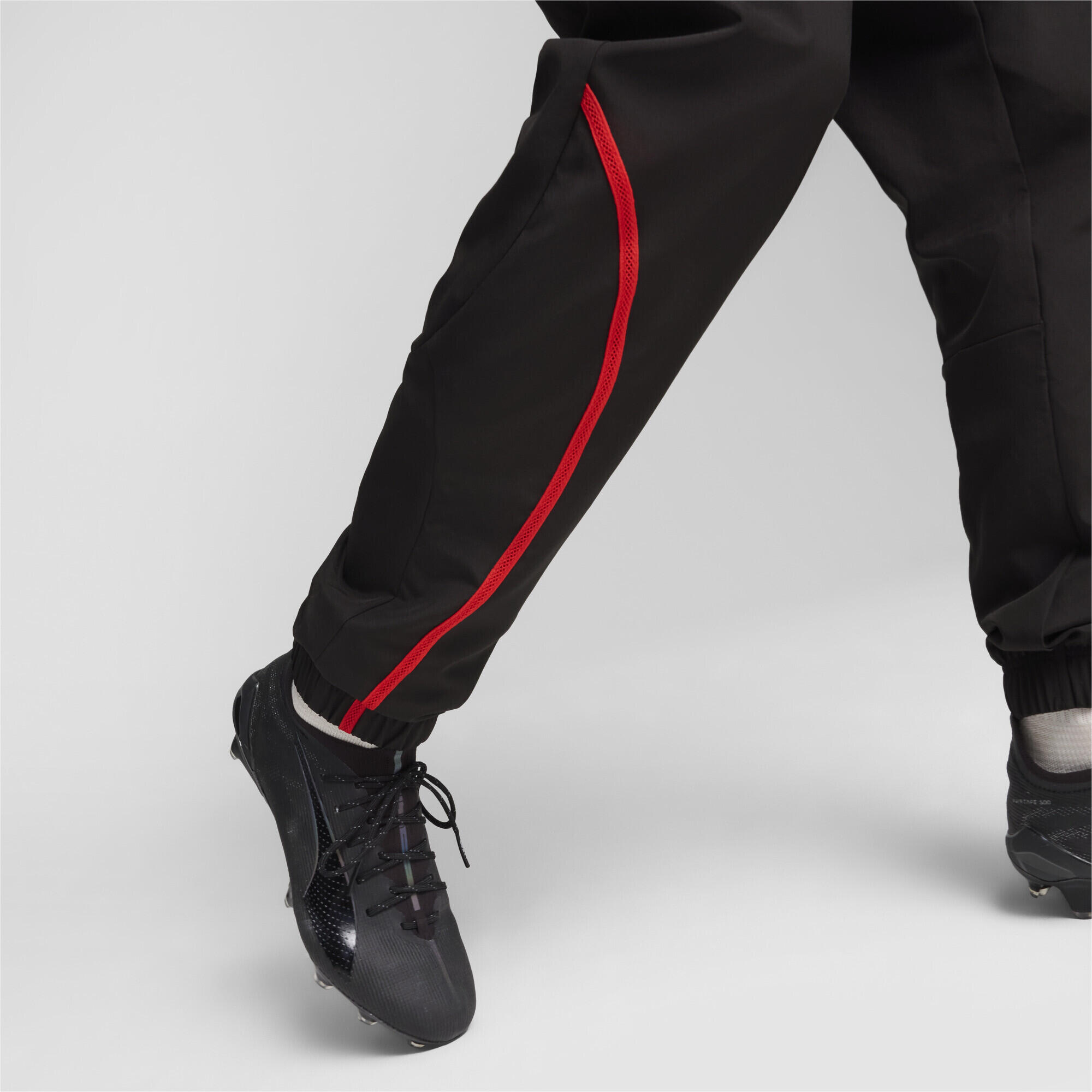 Pantalon tissé d’avant-match AC Milan Homme PUMA Black For All Time Red 4/7