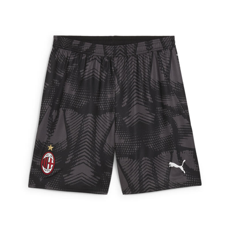 Shorts da portiere AC Milan 24/25 da uomo PUMA Black Dark Coal Gray