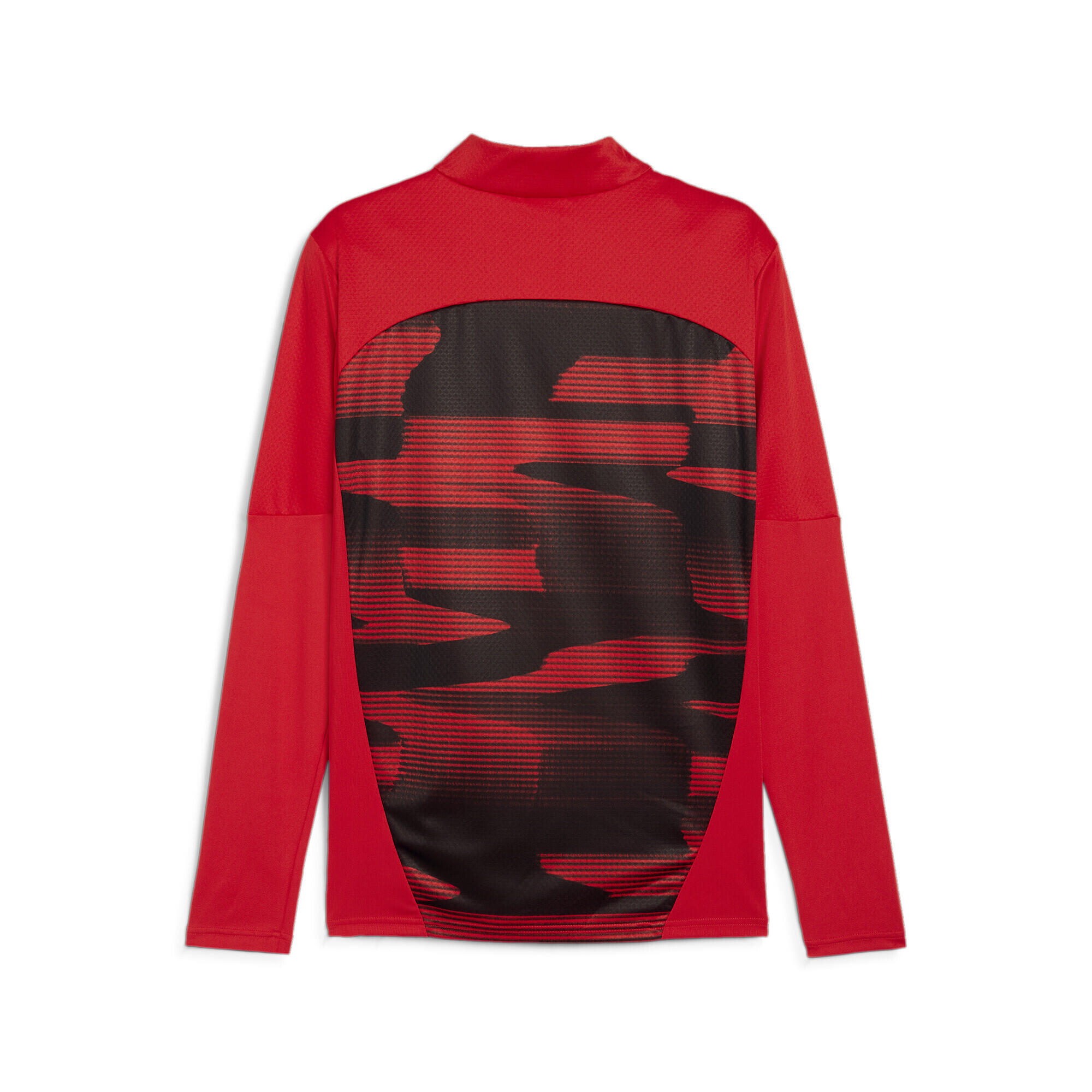 Haut d'avant-match à 1/4 zip AC Milan Homme PUMA For All Time Red Black 7/7