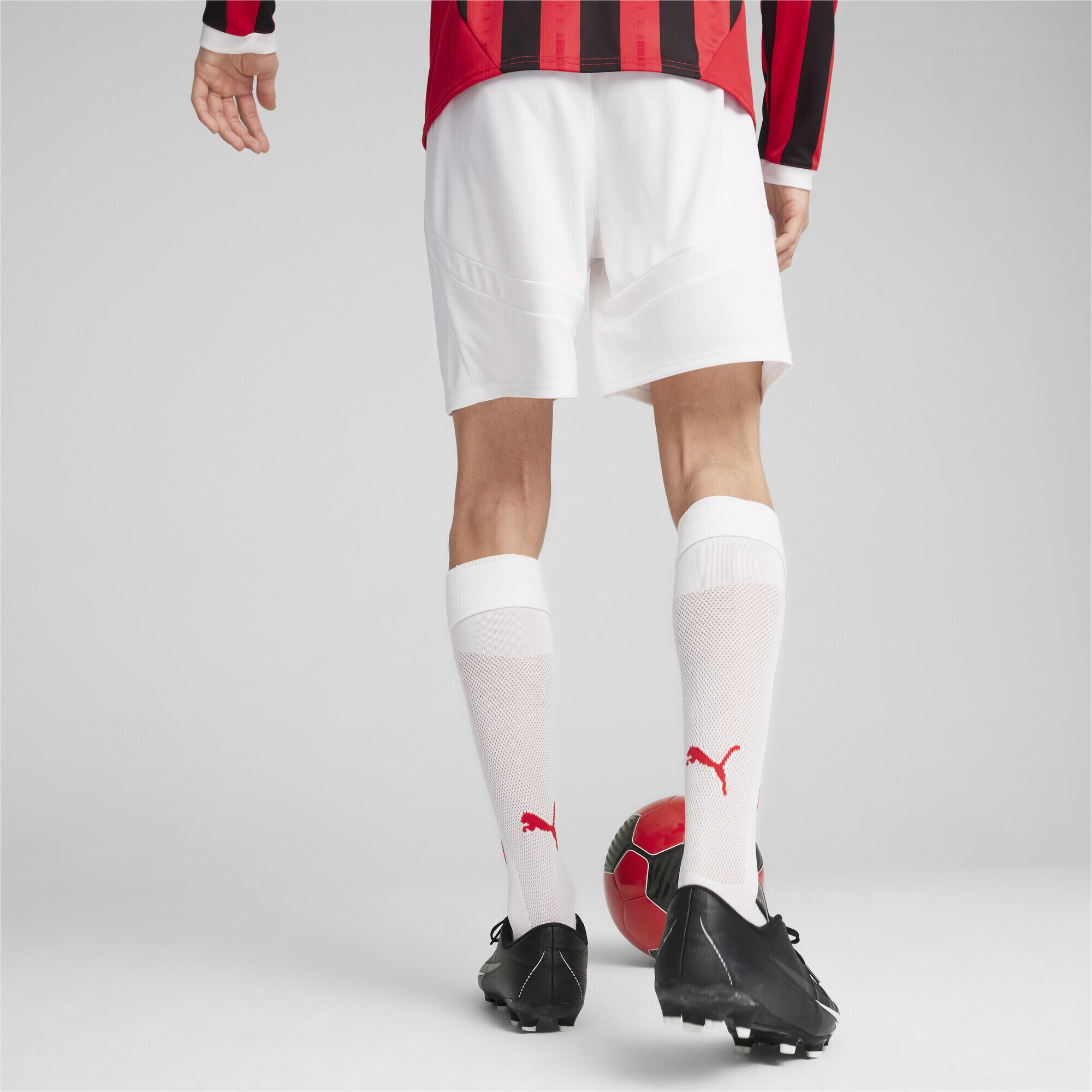 Short 24/25 AC Milan Homme PUMA White For All Time Red Decathlon