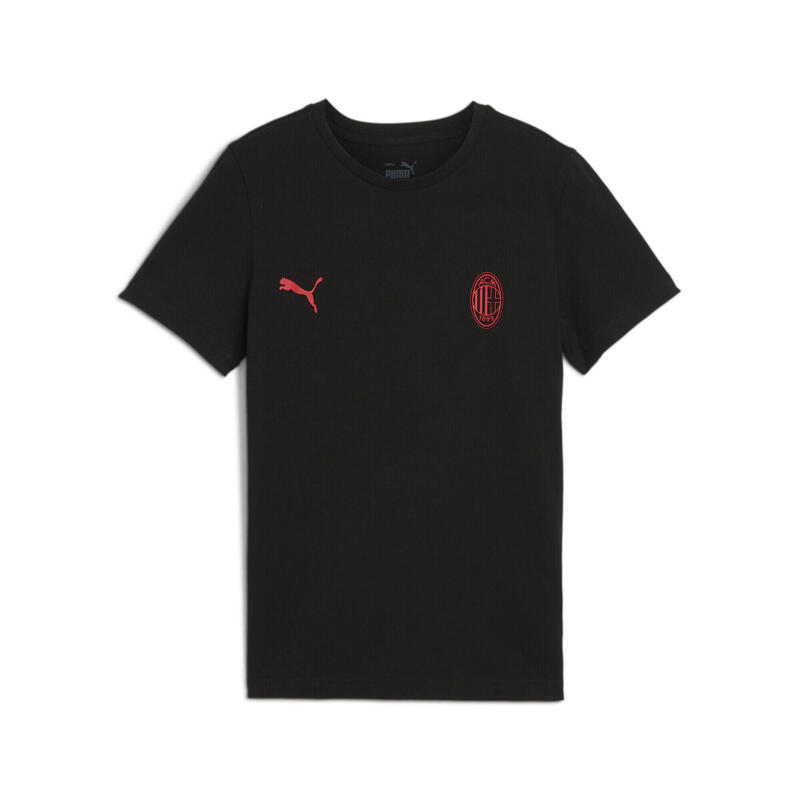 Camiseta AC Milan ftblESSENTIALS Niño PUMA Black For All Time Red
