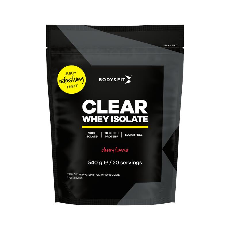 Clear Whey Isolate - Airelle rouge/ Cerise - 540 grammes (20 shakes)