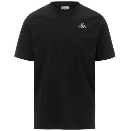 T-Shirt noir homme Kappa Cafers Slim Tee