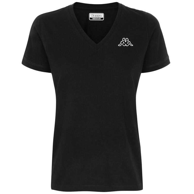 T-shirt à manches courtes femme Kappa Cabou Noir