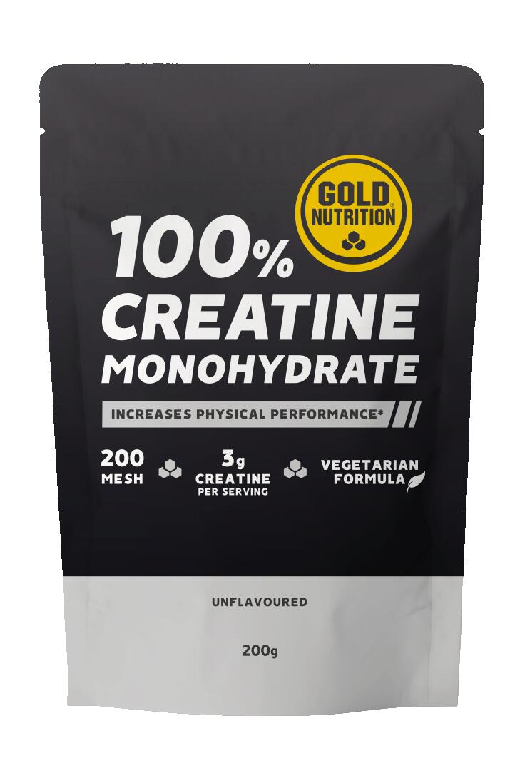 GOLD NUTRITION PÓ CREATINA DE MONOHIDRATADO  200G