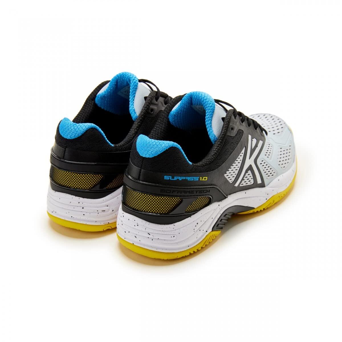 Zapatillas De Pádel Kelme Surpass Unisex En Color Gris Y Negro 6/7