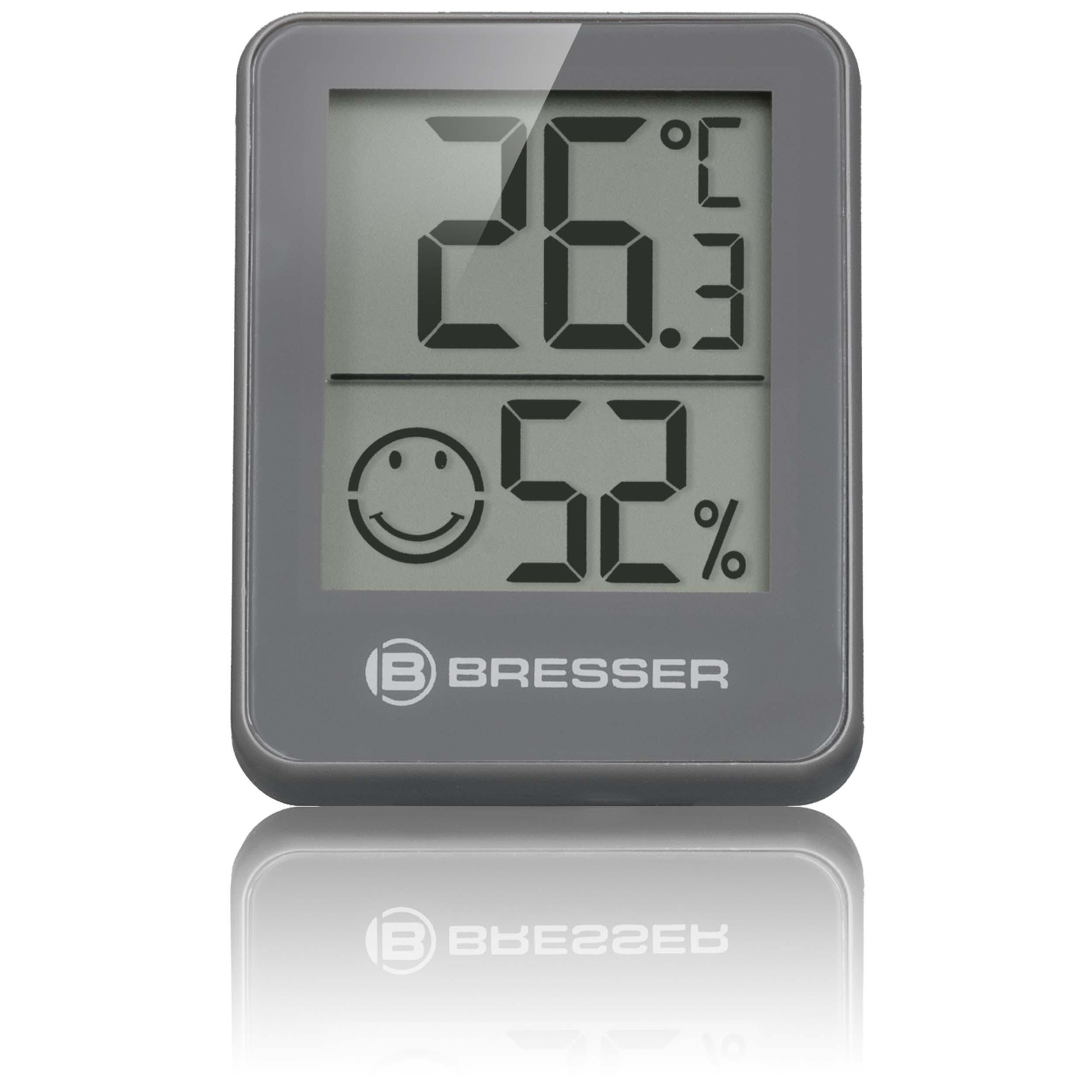 Indicador de humedad y temperatura 3 unidades Bresser - gris 2/7