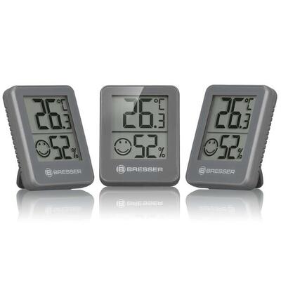 ClimaTemp Thermo-Hygro Indikator 3er Set weiß