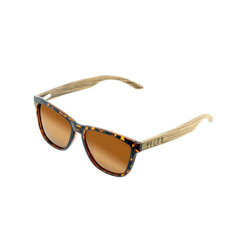 Lunettes de soleil en bois Feler: faites à la main et polarisées