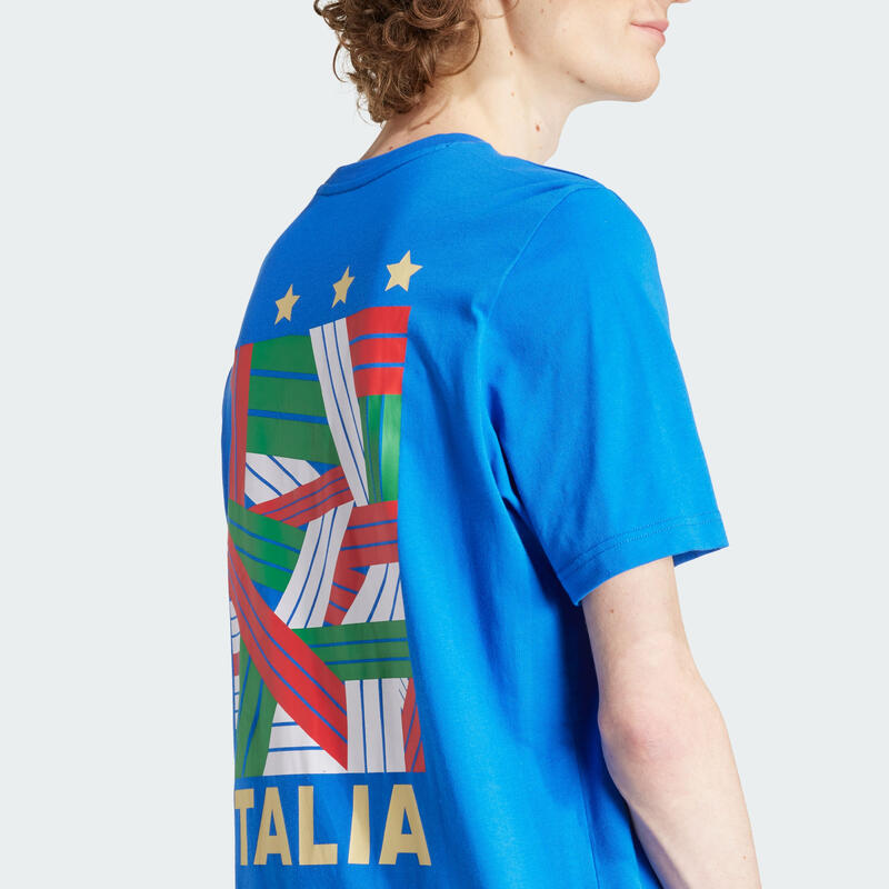 Camiseta Italia Football Fan Graphic