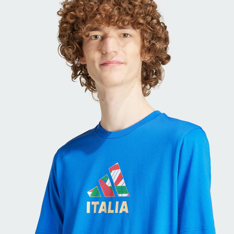 Camiseta Italia Football Fan Graphic